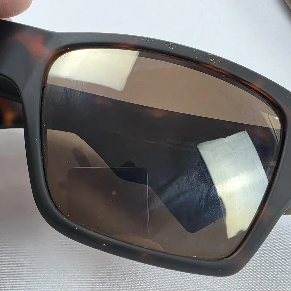 Maui Jim Ka'olu XL Sunglasses Mens Black Brown Polarized Wrap Italy MJ0614S 002